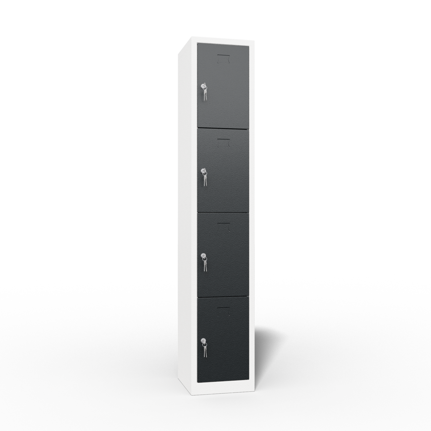 PPE MULTIDEUR OPBERGKAST 4-LAAGS 4 DEUREN (350x400x1950mmH)